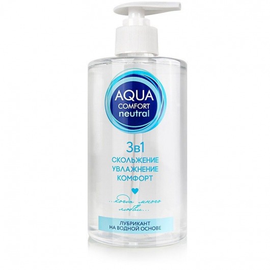 Лубрикант на водной основе Aqua Comfort Neutral - 440 гр. - Биоритм - купить с доставкой в Туле