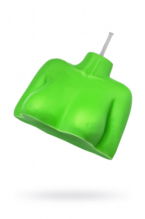 Зеленая сувенирная свеча «Женский силуэт» - Pecado - купить с доставкой в Туле