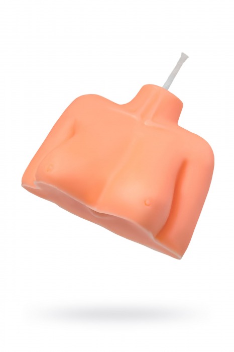 Оранжевая сувенирная свеча «Женский силуэт» - Pecado - купить с доставкой в Туле