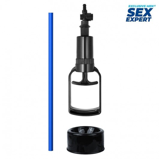 Комплект запасных частей для помпы: ручка, шланг и уплотнительная насадка - Sex Expert - купить с доставкой в Туле