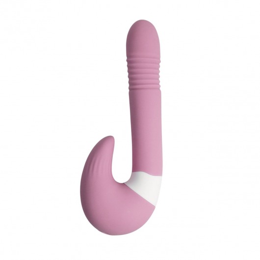 Розовый вибростимулятор зоны G 2-в-1 - Youvic