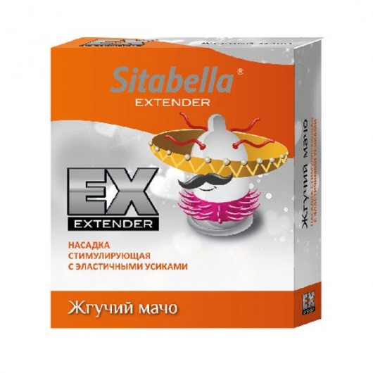 Стимулирующая насадка Sitabella Extender  Жгучий мачо - Sitabella - купить с доставкой в Туле