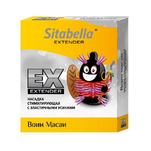 Стимулирующая насадка Sitabella Extender  Воин Масаи - Sitabella - купить с доставкой в Туле
