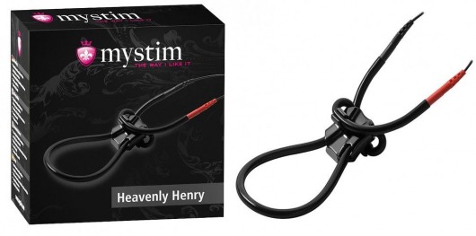Эрекционное лассо для электростимуляции HEAVENLY HENRY - MyStim - купить с доставкой в Туле