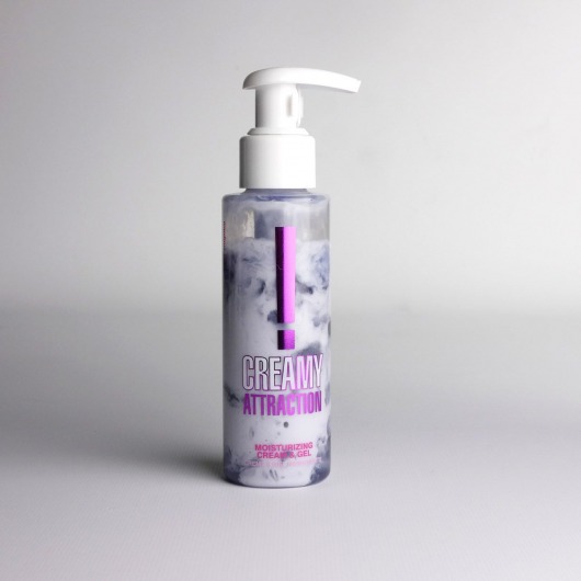 Увлажняющий крем-гель для тела с ароматом ежевики Creamy Attraction Blackberry - 100 мл. - INTT - купить с доставкой в Туле