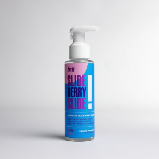 Увлажняющий гель с ароматом ежевики Slide Berry Slide - 100 мл. - INTT - купить с доставкой в Туле