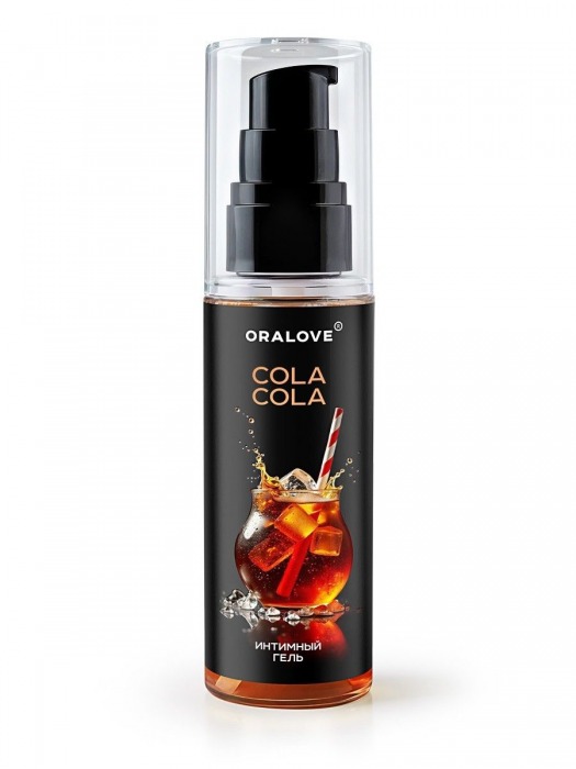 Съедобная смазка на водной основе с ароматом колы - 60 гр. - Биоритм - купить с доставкой в Туле