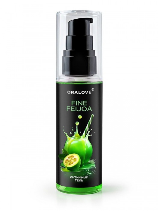 Съедобная смазка на водной основе с ароматом фейхоа - 60 гр. - Биоритм - купить с доставкой в Туле