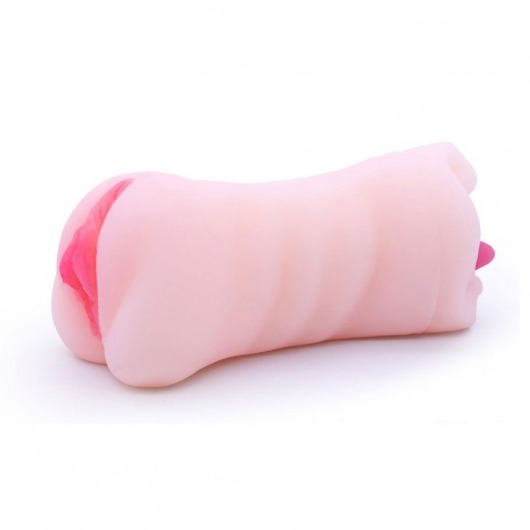 Телесный двусторонний мастурбатор - вагина и ротик - Boys of Toys - в Туле купить с доставкой