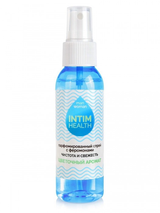 Парфюмированный спрей Intim Health для нижнего белья и тела с цветочным ароматом - 95 мл. -  - Магазин феромонов в Туле