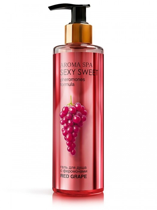 Гель для душа с феромонами и ароматом винограда Red Grape - 200 мл. -  - Магазин феромонов в Туле