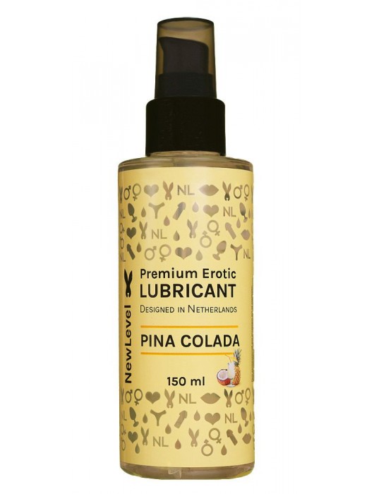 Ароматизированный лубрикант на водной основе NewLevel Pina Colada - 150 мл. - NewLevel - купить с доставкой в Туле