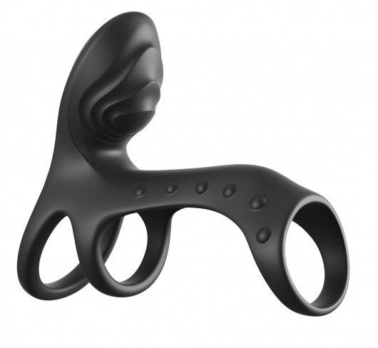 Черная насадка на пенис Ultimate Couples Cage Pro - Pipedream - в Туле купить с доставкой