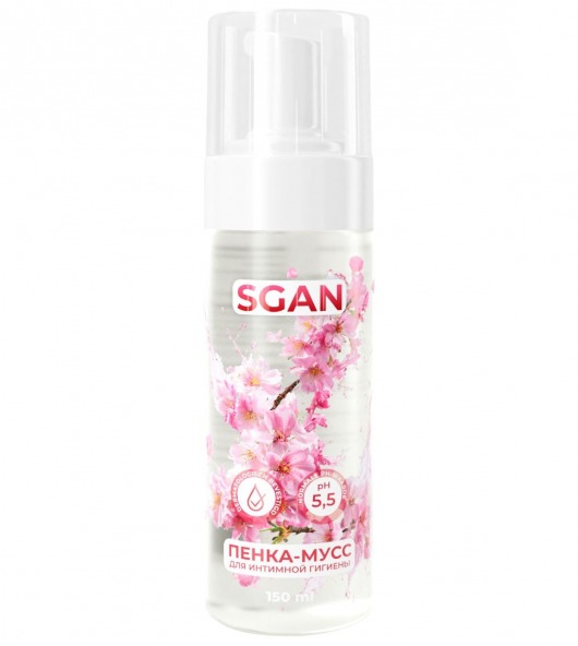 Пенка-мусс для интимной гигиены SGAN с пребиотиками - 150 мл. - SGAN - купить с доставкой в Туле