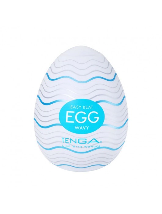 Мастурбатор-яйцо Tenga Egg Wavy - Tenga - в Туле купить с доставкой