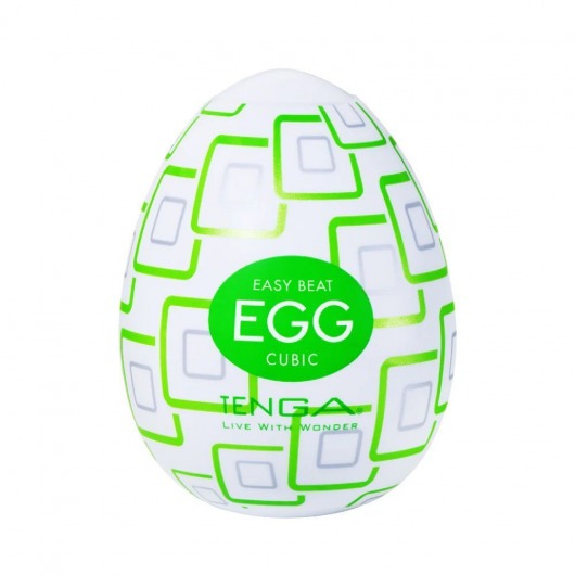 Мастурбатор-яйцо Tenga Egg Cubic - Tenga - в Туле купить с доставкой