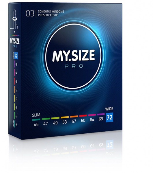 Презервативы MY.SIZE размер 72 - 3 шт. - My.Size - купить с доставкой в Туле