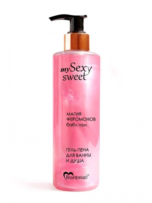Гель-пена для ванны и душа Sexy Sweet с феромонами и ароматом бабл-гам - 200 мл. -  - Магазин феромонов в Туле