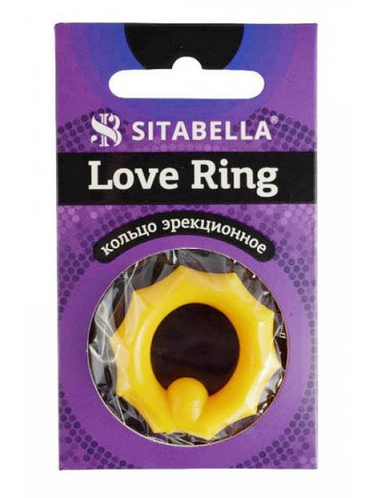 Цветное эрекционное кольцо Love Ring - Sitabella - в Туле купить с доставкой
