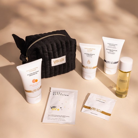 Набор YESforLOV La Trousse Enchantée в черной косметичке - YESforLOV - купить с доставкой в Туле