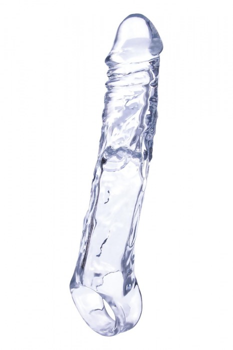 Прозрачная насадка-удлинитель Length Enhancer с подхватом - 22,3 см. - NMC - в Туле купить с доставкой