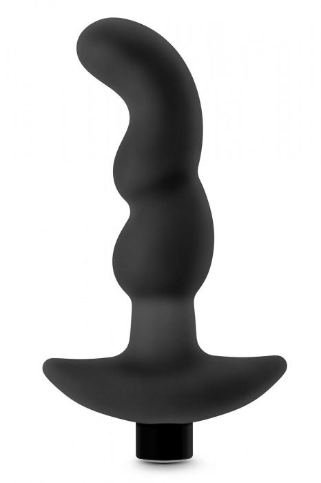 Черный вибромассажер простаты Prostate Massager 03 - 15,2 см. - Blush Novelties - в Туле купить с доставкой