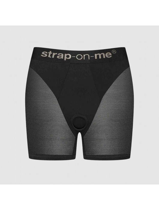 Трусики-шорты для фиксации насадок Strap-on-me Harness Lingerie Halo - size S - Strap-on-me - купить с доставкой в Туле