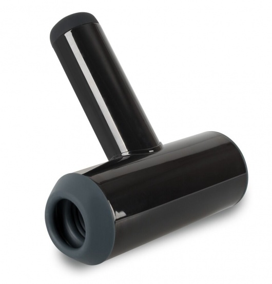 Черный мастурбатор с удобной ручкой Masturbator with 2 Functions - Orion - в Туле купить с доставкой