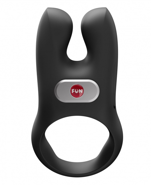 Черное эрекционное виброкольцо Nos - Fun Factory - в Туле купить с доставкой