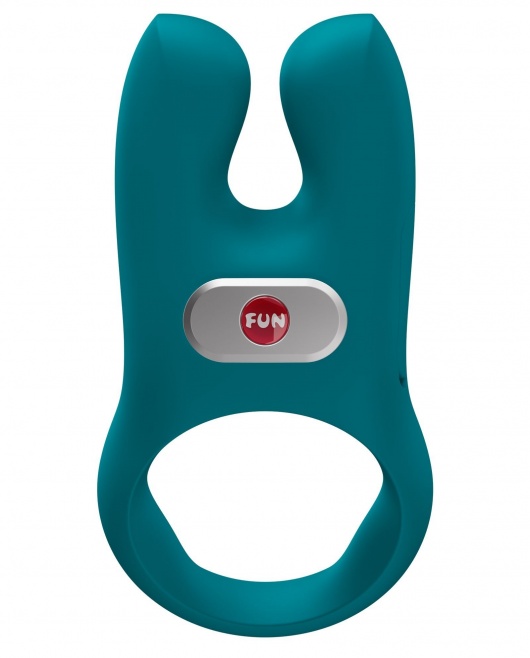 Зеленое эрекционное виброкольцо Nos - Fun Factory - в Туле купить с доставкой