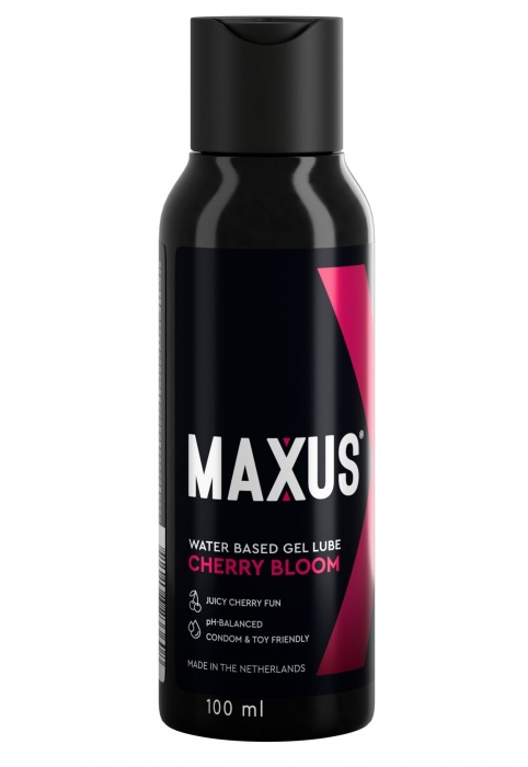 Лубрикант на водной основе MAXUS Cherry Bloom - 100 мл. - Maxus - купить с доставкой в Туле