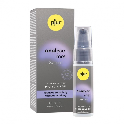 Расслабляющая анальная сыворотка pjur Analyse Me Serum - 20 мл. - Pjur - купить с доставкой в Туле