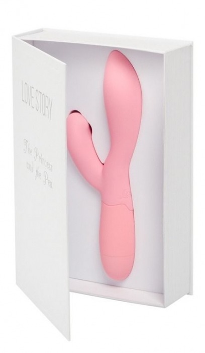 Вибратор The Princess and the Pea Sweet Kiss - 20,5 см. - Lola Games