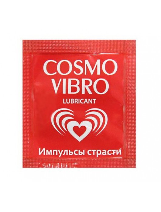 Пробник женского стимулирующего лубриканта на силиконовой основе Cosmo Vibro - 3 гр. - Биоритм - купить с доставкой в Туле