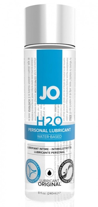 Нейтральный лубрикант на водной основе JO Personal Lubricant H2O - 240 мл. - System JO - купить с доставкой в Туле