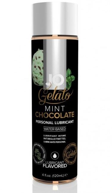 Лубрикант с ароматом мятного шоколада JO GELATO MINT CHOCOLATE - 120 мл. - System JO - купить с доставкой в Туле