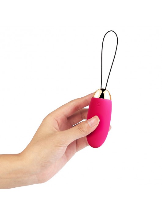 Сливово-розовое виброяйцо Elva с пультом ДУ - Svakom