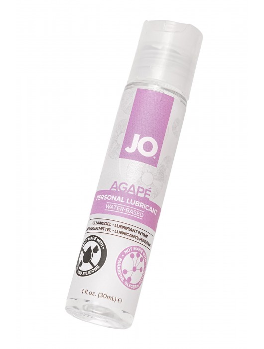 Лубрикант на водной основе для женщин JO AGAPE ORIGINAL - 30 мл. - System JO - купить с доставкой в Туле