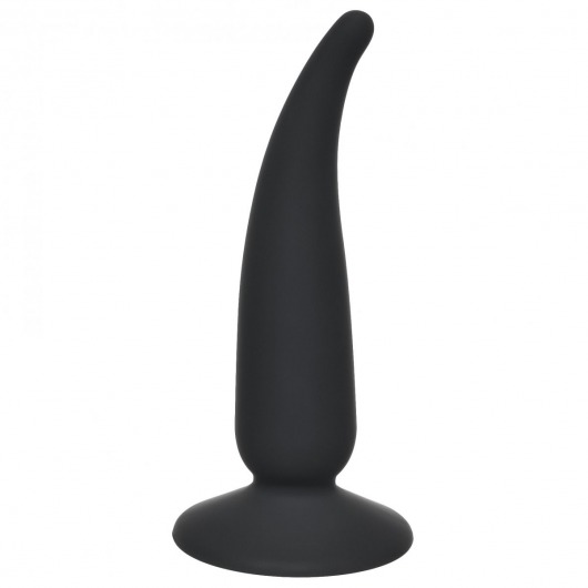 Чёрная анальная пробка P-spot Teazer Black - 12,2 см. - Lola Games - в Туле купить с доставкой