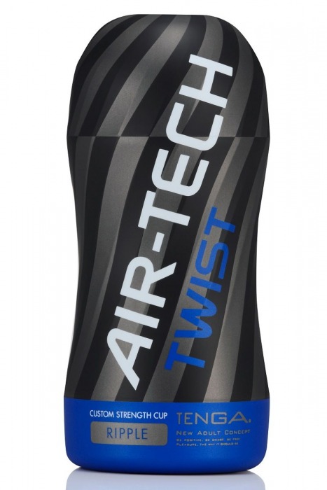 Мастурбатор с регулируемой плотностью обхвата Custom Strength CUP Twist Ripple - Tenga - в Туле купить с доставкой
