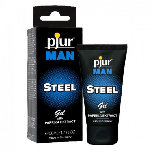 Эрекционный гель для пениса pjur MAN Steel Gel - 50 мл. - Pjur - купить с доставкой в Туле