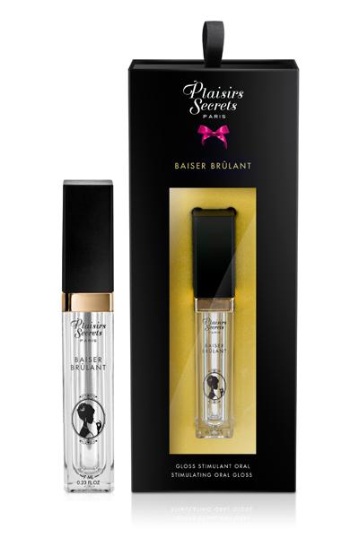 Стимулирующий блеск для губ Baiser Brulant Gloss Plaisirs Secrets - 7 мл. - Plaisir Secret - купить с доставкой в Туле