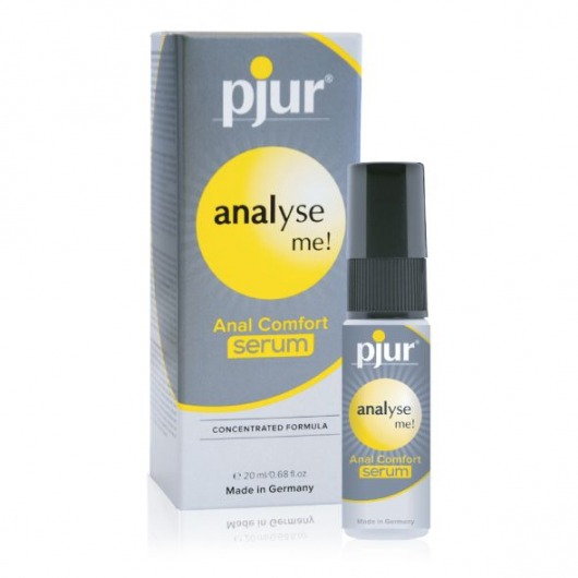 Анальный спрей pjur ANALYSE ME Serum - 20 мл. - Pjur - купить с доставкой в Туле
