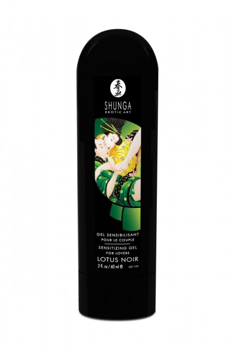 Интимный гель для пар, усиливающий наслаждение, Lotus Noir - 60 мл. - Shunga - купить с доставкой в Туле