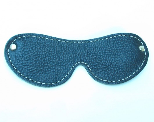 Кожаная маска на глаза - БДСМ Арсенал - купить с доставкой в Туле