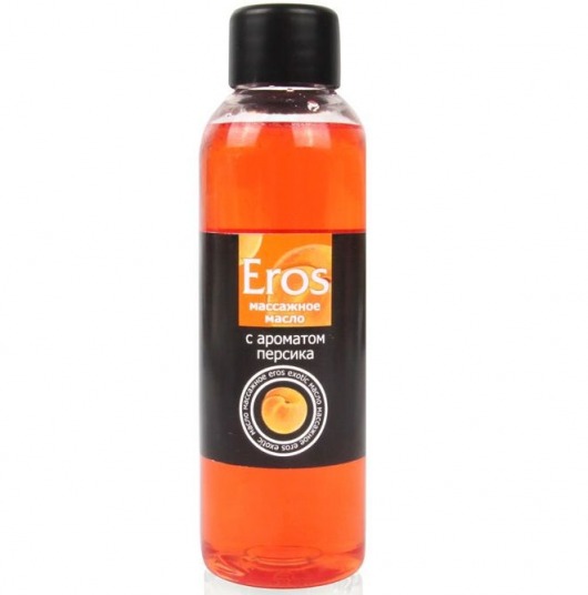 Массажное масло Eros exotic с ароматом персика - 75 мл. - Биоритм - купить с доставкой в Туле