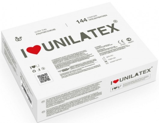 Ультратонкие презервативы Unilatex Ultra Thin - 144 шт. - Unilatex - купить с доставкой в Туле