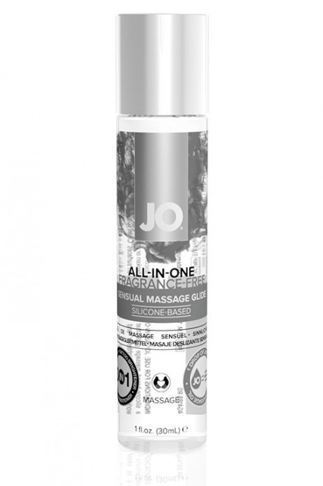 Массажный гель ALL-IN-ONE Massage Oil Sensual нейтральный - 30 мл. - System JO - купить с доставкой в Туле