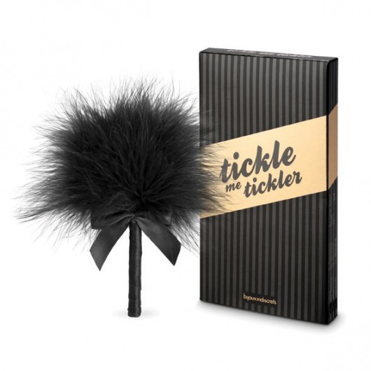 Пуховка для эротических игр Tickle Me Tickler - Bijoux Indiscrets - купить с доставкой в Туле
