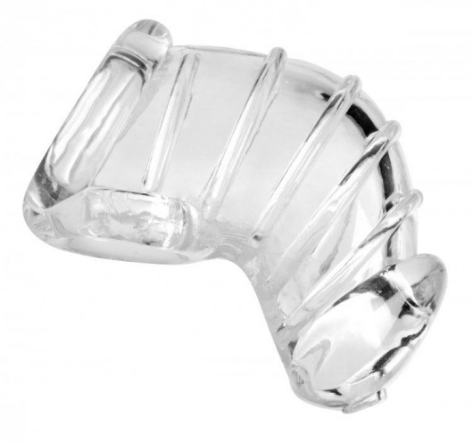 Насадка для ограничения эрекции Detained Soft Body Chastity Cage - XR Brands - купить с доставкой в Туле